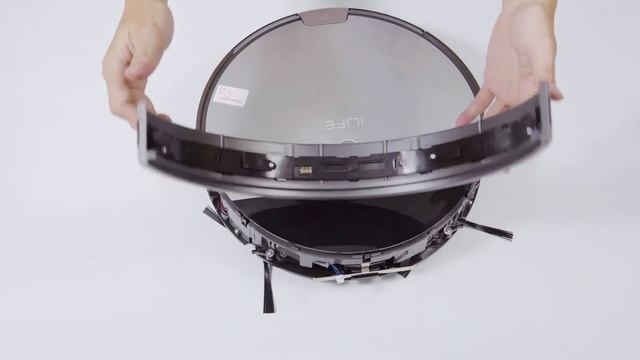 How to Replace the Bumper | ILIFE V8s Robotic Mop Vacuum смотреть онлайн