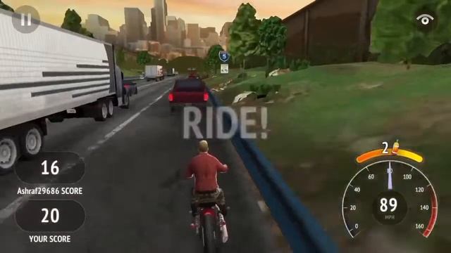 Highway rider | race mission | ZONES OF GAME | subscribe like share смотреть онлайн