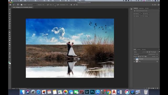 Как сделать КРАСИВОЕ НЕБО?! в фотошопе смотреть онлайн