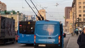 В день переоткрытия! СВАРЗ-МАЗ 9804 На Краснопрудной улице