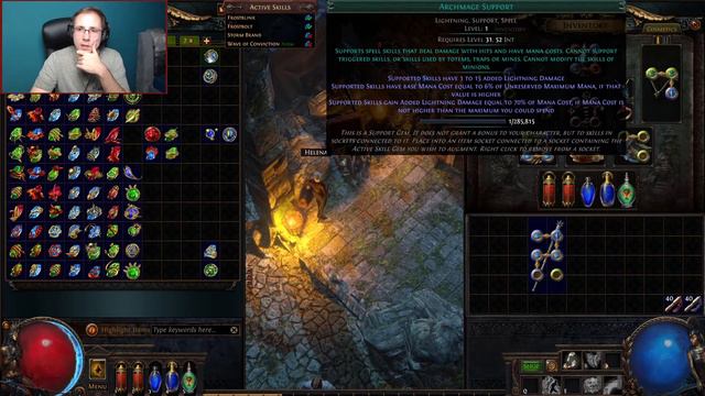 Path Of Exile SSF Archmage Scion Playthrough | Part 44 смотреть онлайн