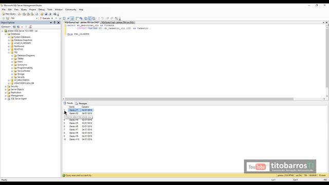 SQL SERVER | 2 | Obter o número da linha do resultset com ROW_NUMBER() смотреть онлайн