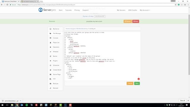 How to Setup PerWorldInventory - Minecraft Java смотреть онлайн
