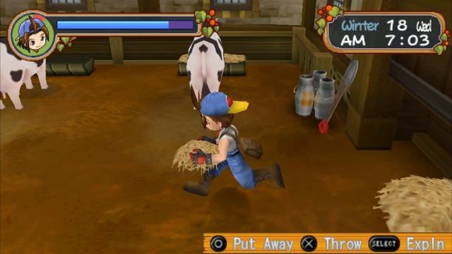 Let's Play Harvest Moon: Hero of Leaf Valley 48: Wet and Cold смотреть онлайн