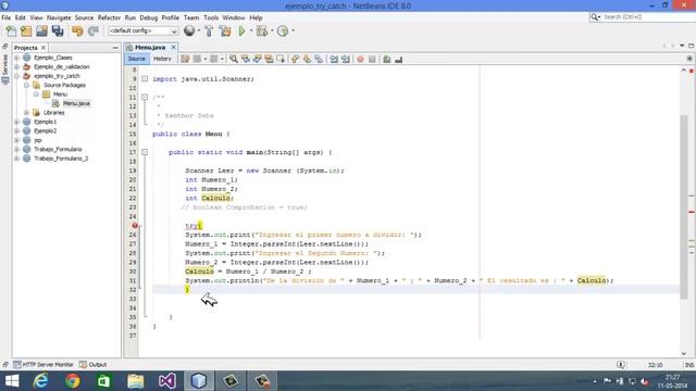 Uso de Try Catch y Do while en Java - Chile смотреть онлайн