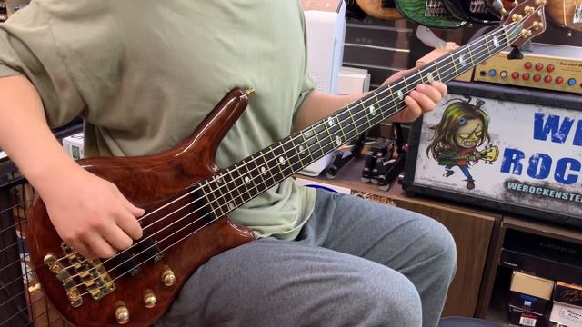 민트급중고 Warwick Thumb thru 5st Custom shop 초간단리뷰 смотреть онлайн