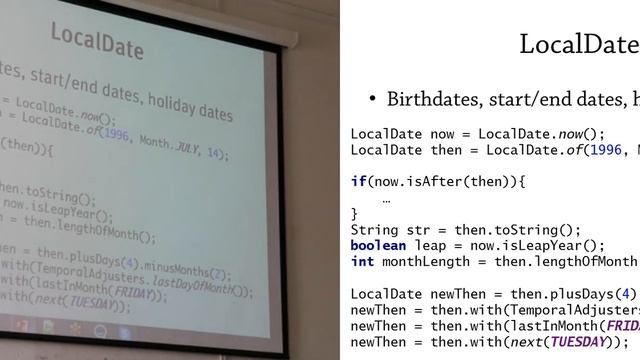 Лекции Баруха по Java Часть 14 Работа с датами и временем смотреть онлайн