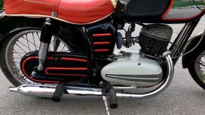 Паннония Т5 1965 года - обзор венгерского мотоцикла