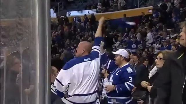 Winning goal by Matt Frattin with 2 seconds before the end of the OT vs Sabres 01/29/13 смотреть онлайн