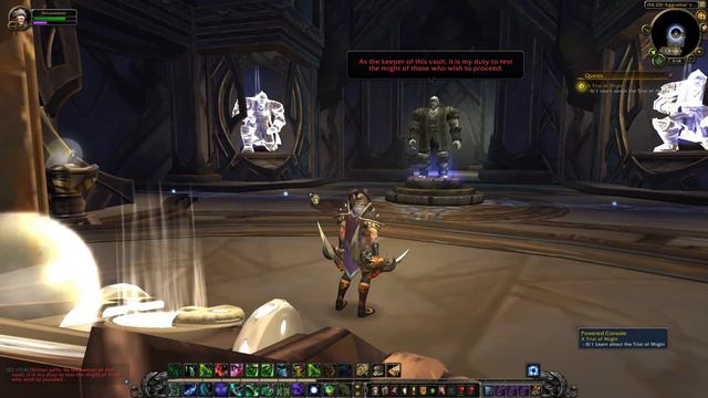 A Trial Of Might Quest WoW Legion
