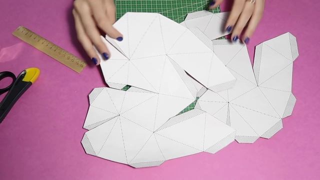 ♡DIY 3D СЕРДЦЕ ♡ 3D HEART VALENTINE'S DAY ♡СВОИМИ РУКАМИ♡ смотреть онлайн