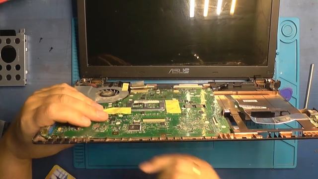 Разборка ноутбука ASUS K55VM смотреть онлайн
