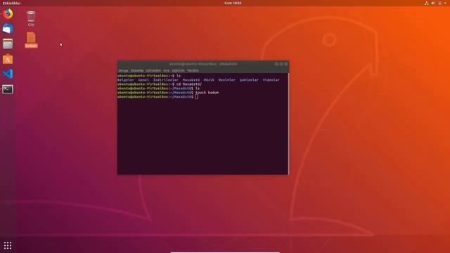 16) Script Mantığı ve İlk Uygulama (Linux Shell Script Eğitimi) смотреть онлайн