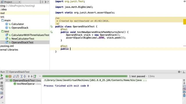Module 2. Lesson 4. TDD Walkthrough part 2 смотреть онлайн