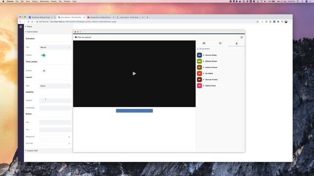 Setting up your first webinar in WordPress with WebinarPress Pro and YouTube смотреть онлайн