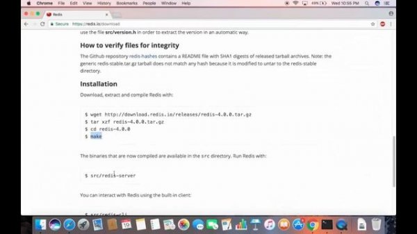 How to Install Redis on Mac OS