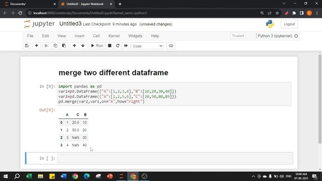Merge Two DataFrame in pandas | Machine Learning Tutorials in Hindi 30 смотреть онлайн