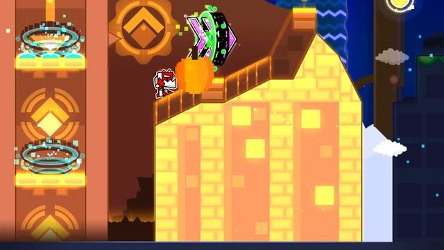 ''Sky Tower'' 100% (Demon) by Rafer [3 Coins] | Geometry Dash смотреть онлайн