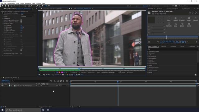 Ротоскопинг в After Effects с Roto Brush 2 смотреть онлайн