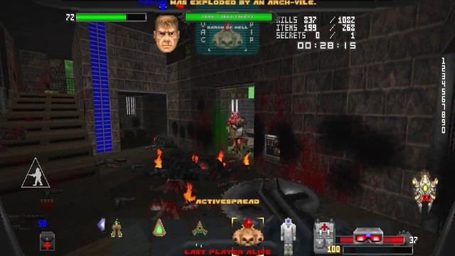 DOOM CO-OP ☣️ Dark Tartarus (Brutal DOOM ➕️ addons) ?️part 15?️ смотреть онлайн