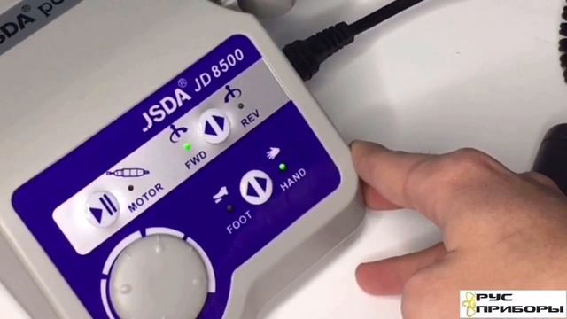 Распаковка и обзор: Аппарат для профессионального маникюра и педикюра JSDA JD 8500 смотреть онлайн