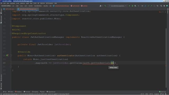 Autenticación JWT con Spring Webflux y MySQL: Capítulo 2: Json Web Token смотреть онлайн