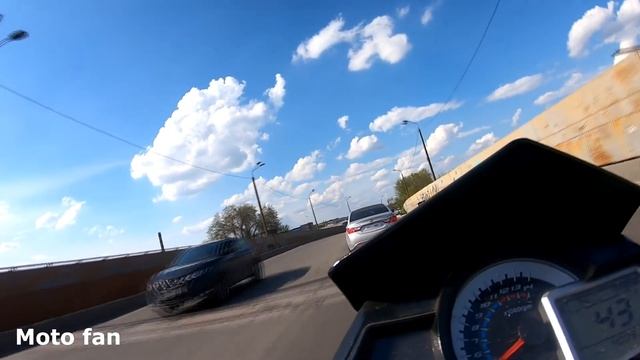 На что способен Бенелли. Geon Benelli vs real sportbike смотреть онлайн