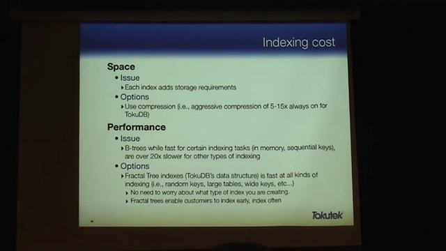 Understanding Indexing, by Zardosht Kasheff of Tokutek смотреть онлайн