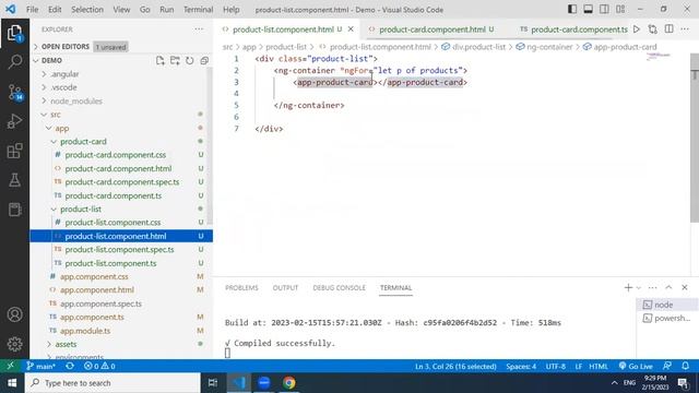 Parent to child communication in Angular | input decorator in angular|Angular tutorials in Telugu смотреть онлайн