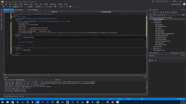 How to make an update/news system working with ini files (Visual Studio VB.Net Tutorial) смотреть онлайн