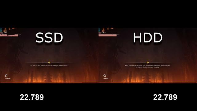 Horizon Zero Dawn SSD vs. HDD смотреть онлайн