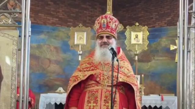 Проповедь на Божественной Литургии в субботу Светлой седмицы. Архимандрит Амвросий (Макар) смотреть онлайн