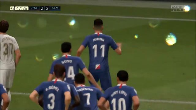 FIFA 2020 Real Madrid | Sevilla FC. Ла-Лига. смотреть онлайн