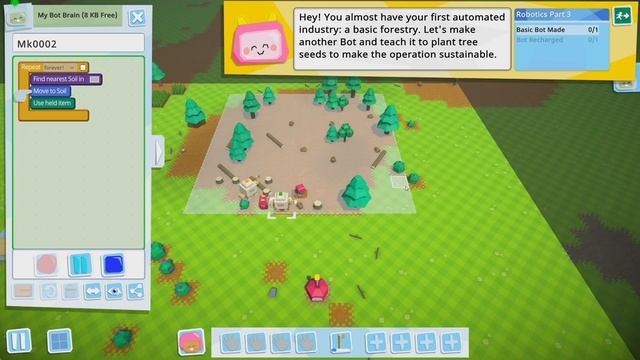OUR FIRST BOT! - Autonauts - Let's Play Ep 1 смотреть онлайн