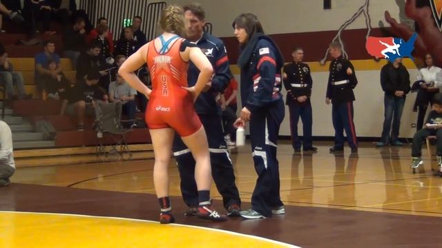 Babushkina (RUS) dec. Salata (USA), 67 kg in USA vs. Russia dual in Windsor, Colo. смотреть онлайн