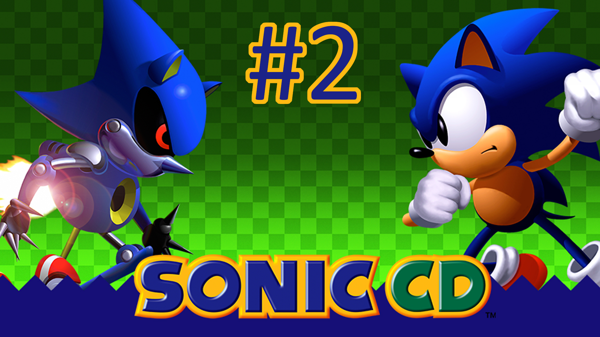 Прохождение Sonic CD - Часть 2. Collision Chaos
