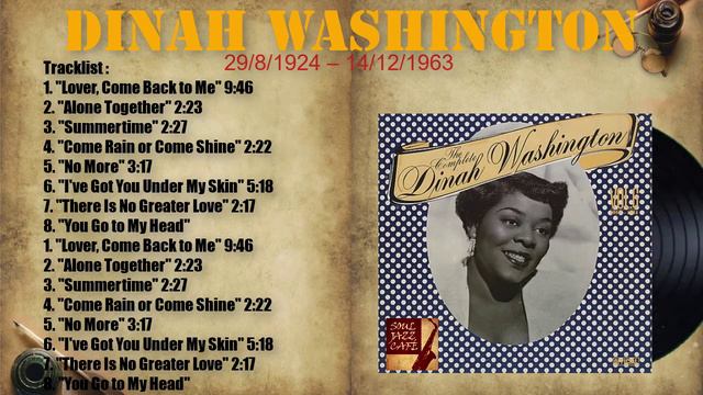 Dinah Washington (Greatest Hits) DINAH WASHINGTON - THE BEST
