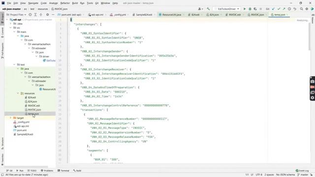 Veersa Hackathon (EDI to JSON File Format) смотреть онлайн