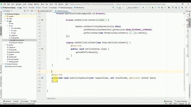 Firebase User Signup with Image | Firebase User Signup | Firebase Android Tutorial смотреть онлайн