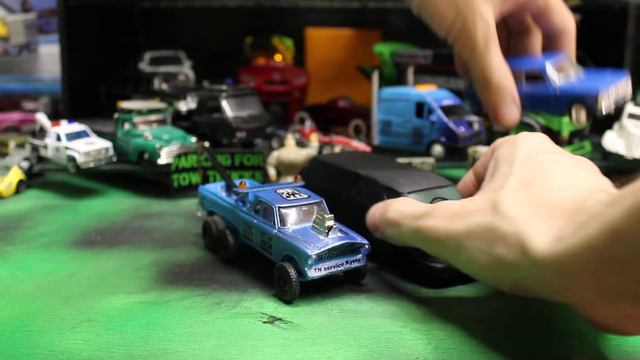 1:43 Москвич 412 6х6 Offroad пикап-эвакуатор.Модель СССР.Тюнинг модели. смотреть онлайн