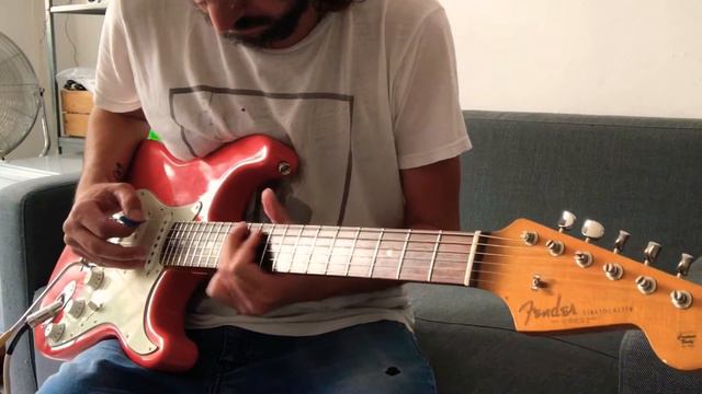 Fender Stratocaster 62 with Diliberto JM pickups and Strymon Iridium смотреть онлайн