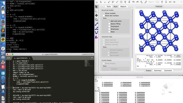 POSCAR 파일 불러들여서 bond length 계산하기 смотреть онлайн