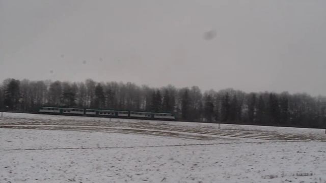 Дизель-поезд ДП3-003 сообщением Полоцк - Могилёв. смотреть онлайн