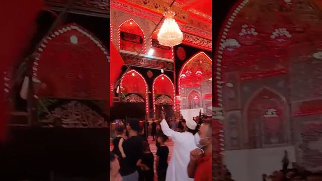Harm imam Hussain live in karbala with Syed Imran Ali naqvi | Roza imam Hussain live karbala Iraq смотреть онлайн