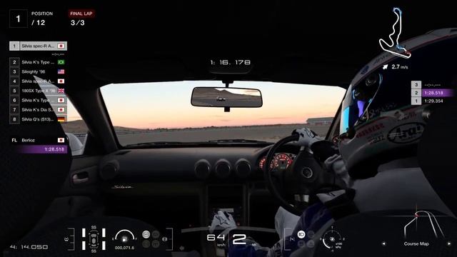 GT7 - Nissan Silvia S15 '02 - The Silvia Sisters (1.23 Update) Streets Of Willow - Gran Turismo 7