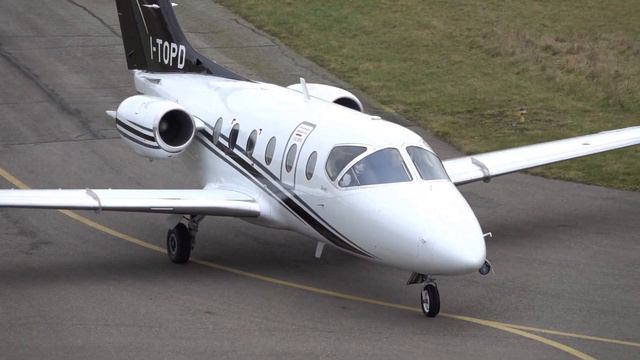 Aliserio Hawker Beechcraft 400A I-TOPD "Beechjet" | Windy Landing at Nancy Essey Airport смотреть онлайн