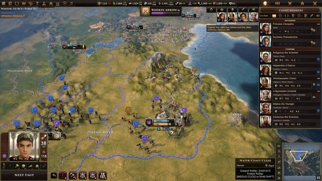 Old World-Heroes of the Aegean-Beating Scenario 3 Rise of Macedon смотреть онлайн
