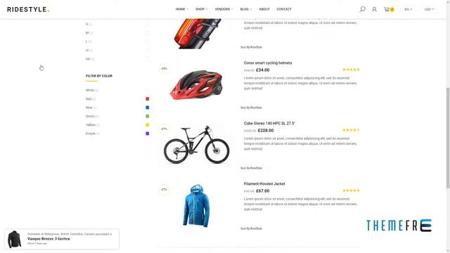 Ridestyle - Sport WooCommerce Theme Jaxon Shouhei смотреть онлайн