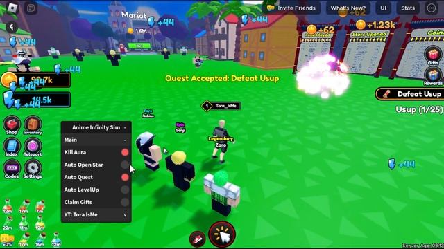 [⭐UPD2] Free Anime Infinity Simulator Script - Kill Aura | Auto Quest & More смотреть онлайн