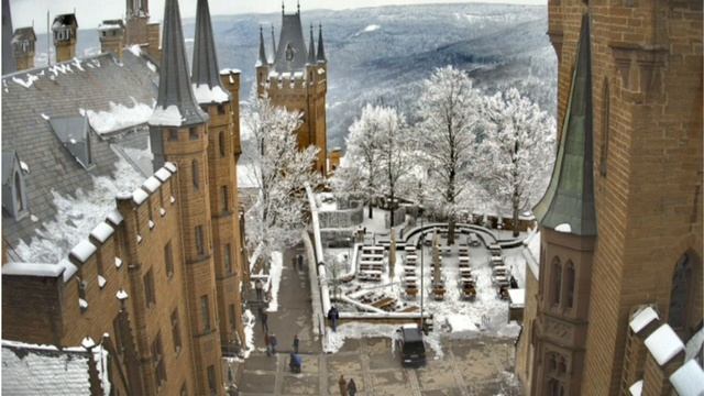 Замок Гогенцоллерн (Burg Hohenzollern) смотреть онлайн